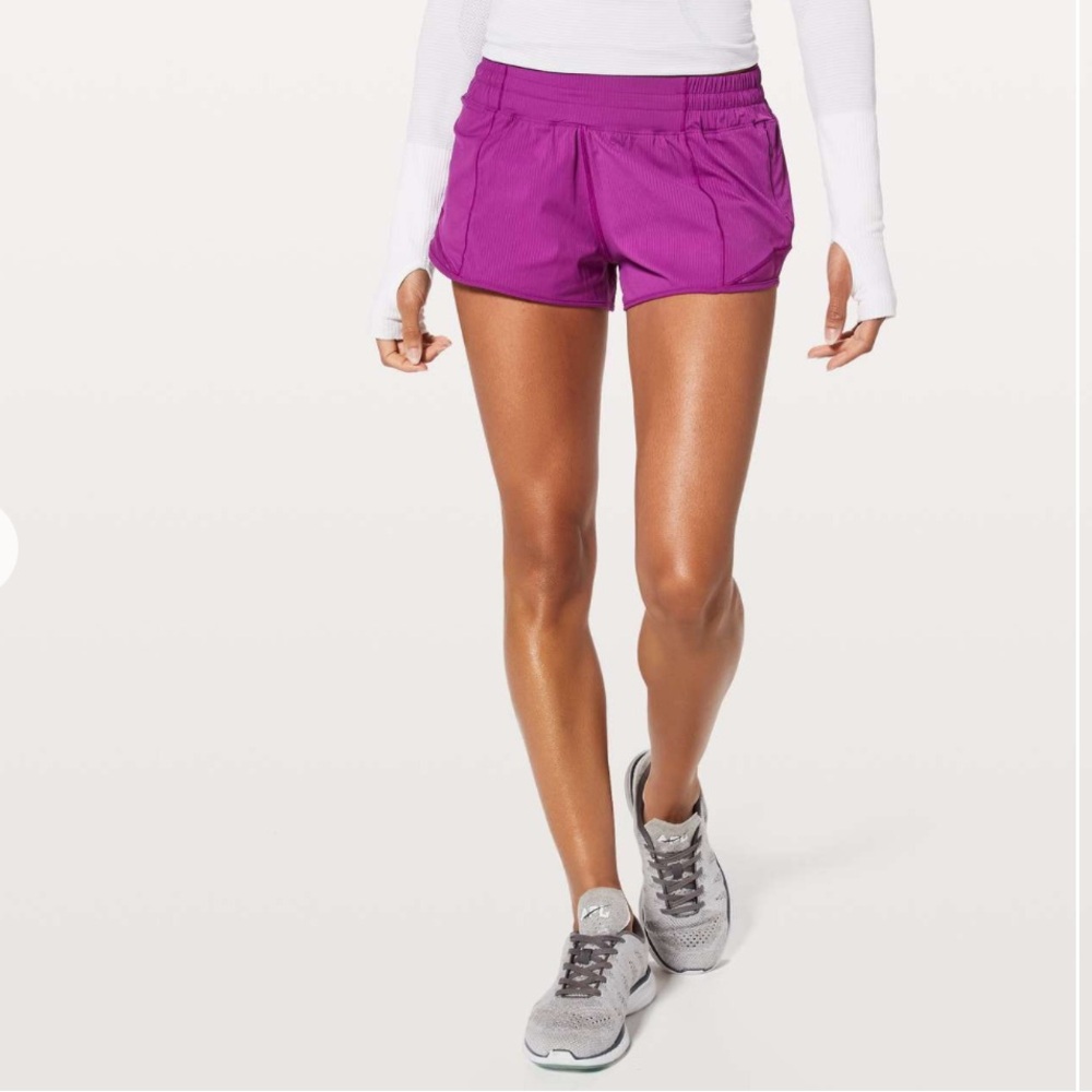 Lululemon Hotty Hot Short II *2.5" in Regal Plum (Women’s size 6)